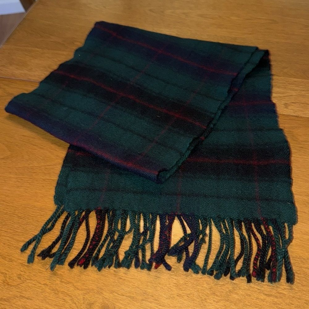 Vintage Lochcarron wool scarf